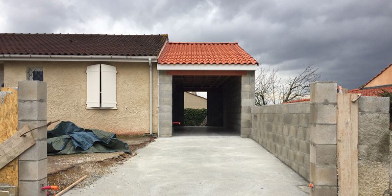 Projet d'extension de maison par notre entreprise de maçonnerie générale Mazamet